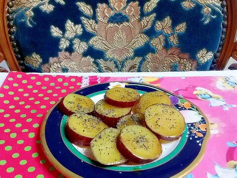 さつま芋の醤油煮